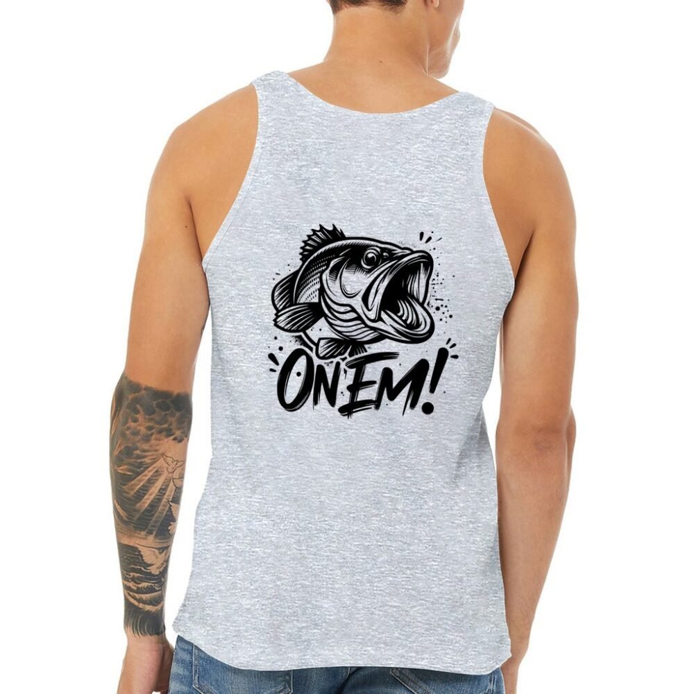 "On Em!" Unisex Jersey Tank - Image 2