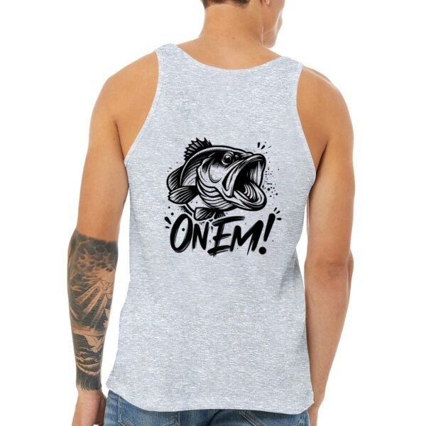 "On Em!" Unisex Jersey Tank - Image 2