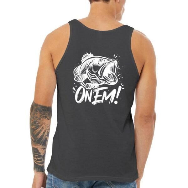 "OnEm!" Dark tone Unisex Jersey Tank - Image 13