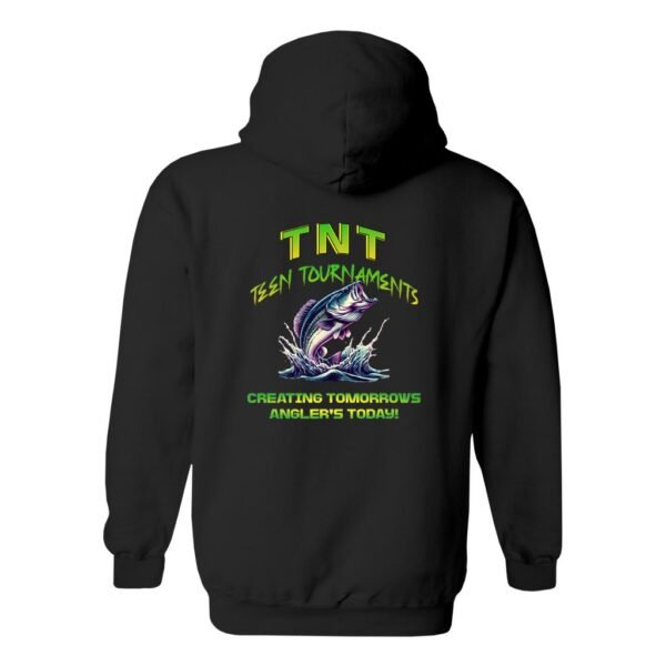 Teen Bass Fishing Hooded Sweatshirt - Image 2