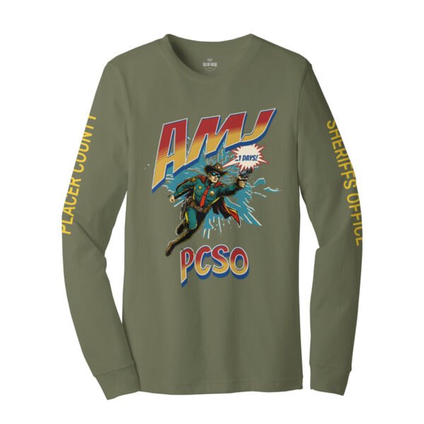 PCSO - AMJ SQ1 v2.0 Superhero Edition Team Long Sleeve T-Shirt