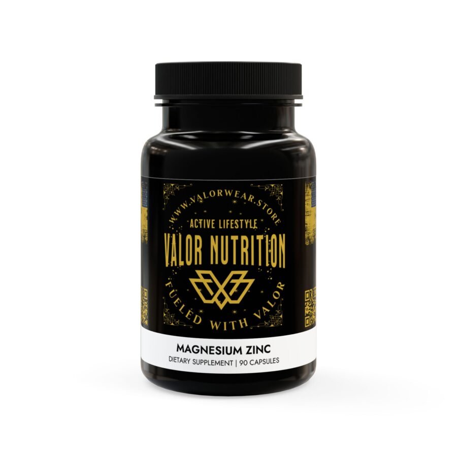 Magnesium Zinc Supplement (90 Capsules)