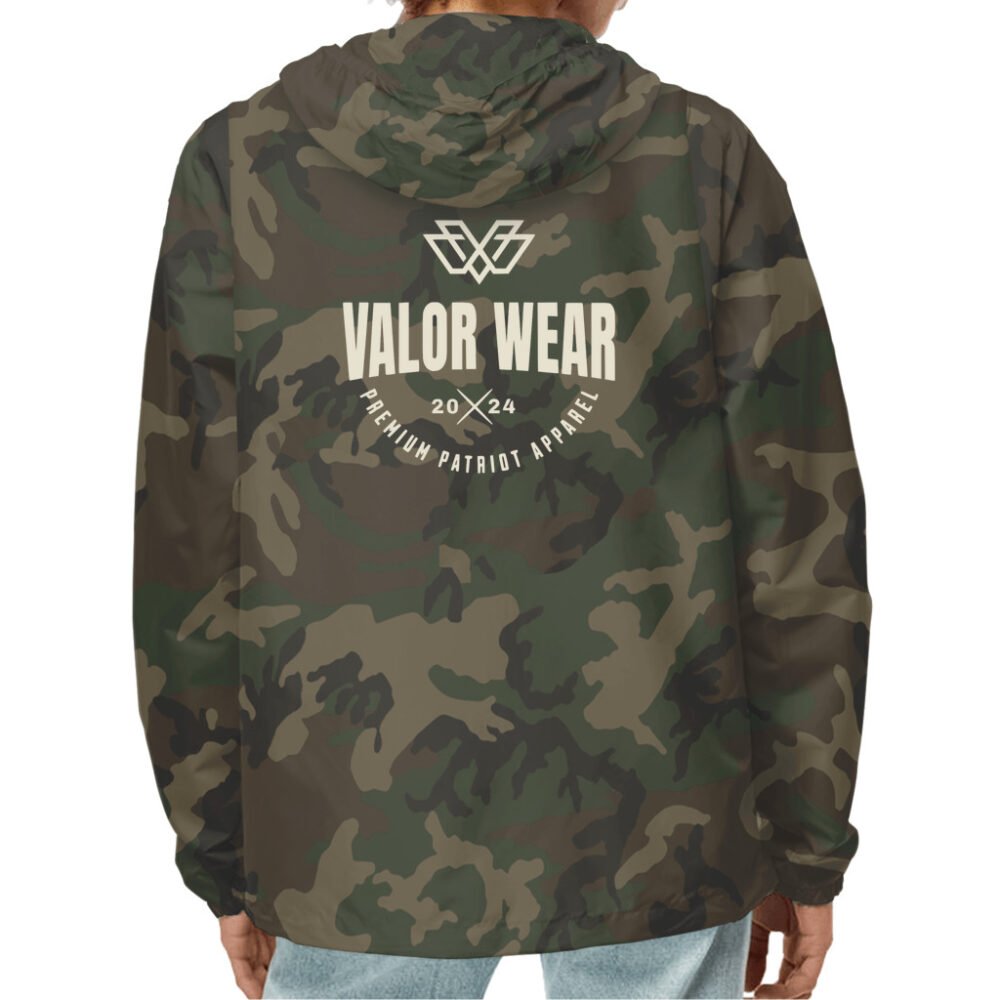Unisex Lightweight Windbreaker Full-Zip Jacket