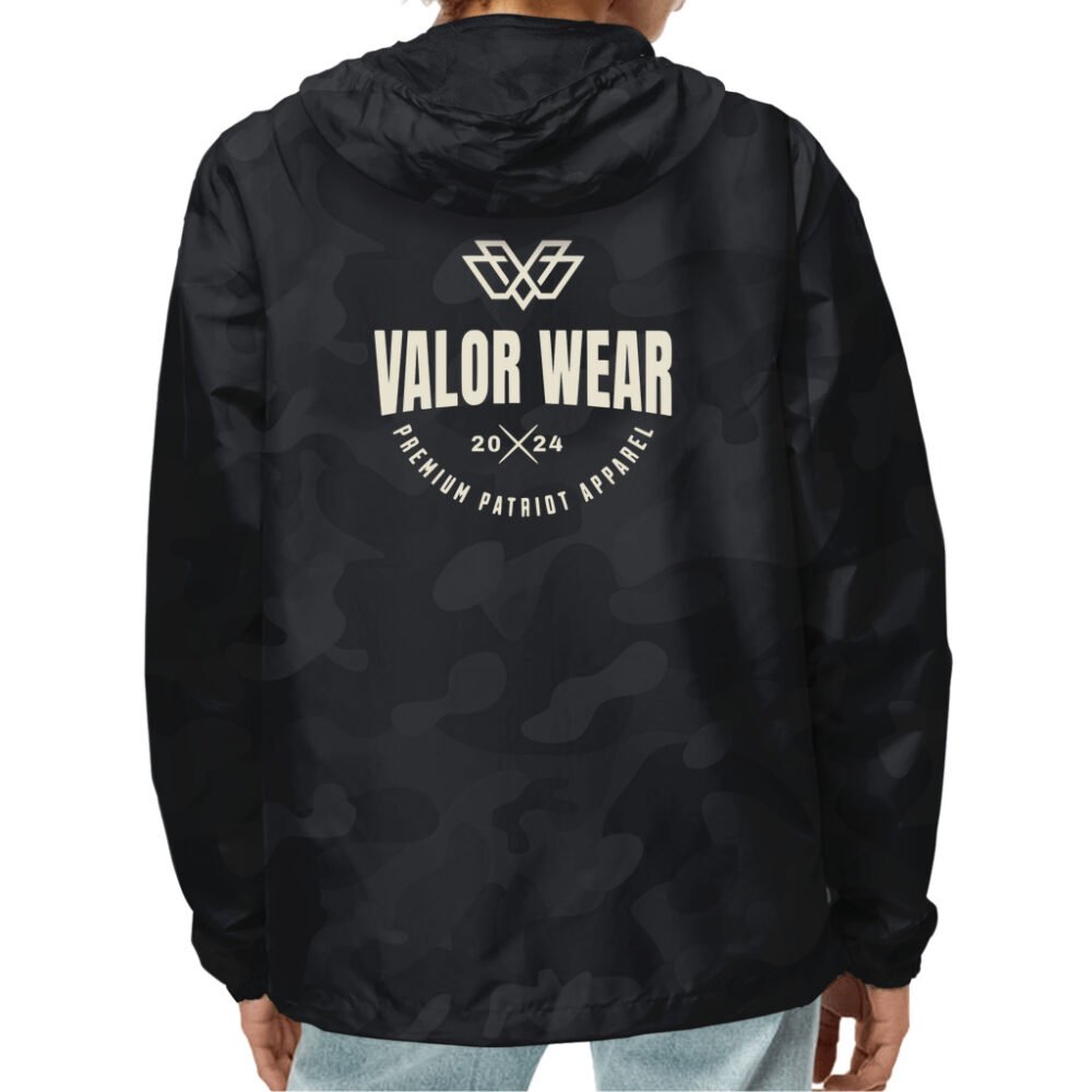 Unisex Lightweight Windbreaker Full-Zip Jacket - Image 2