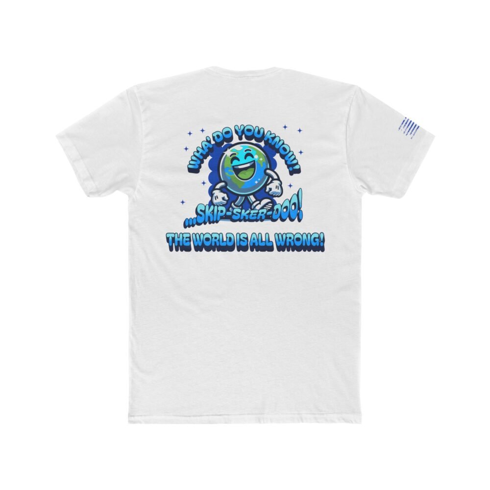 Skip-Sker-Do Unisex Cotton Unisex Crew Tee - Image 5