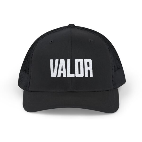 "Valor" Snapback Trucker Cap - Image 2