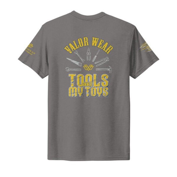 Tools Are My Toys - Men’s Triblend T-Shirt by ValorWear - Image 7