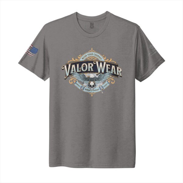 Men's Triblend T-shirt, Honor & Courage