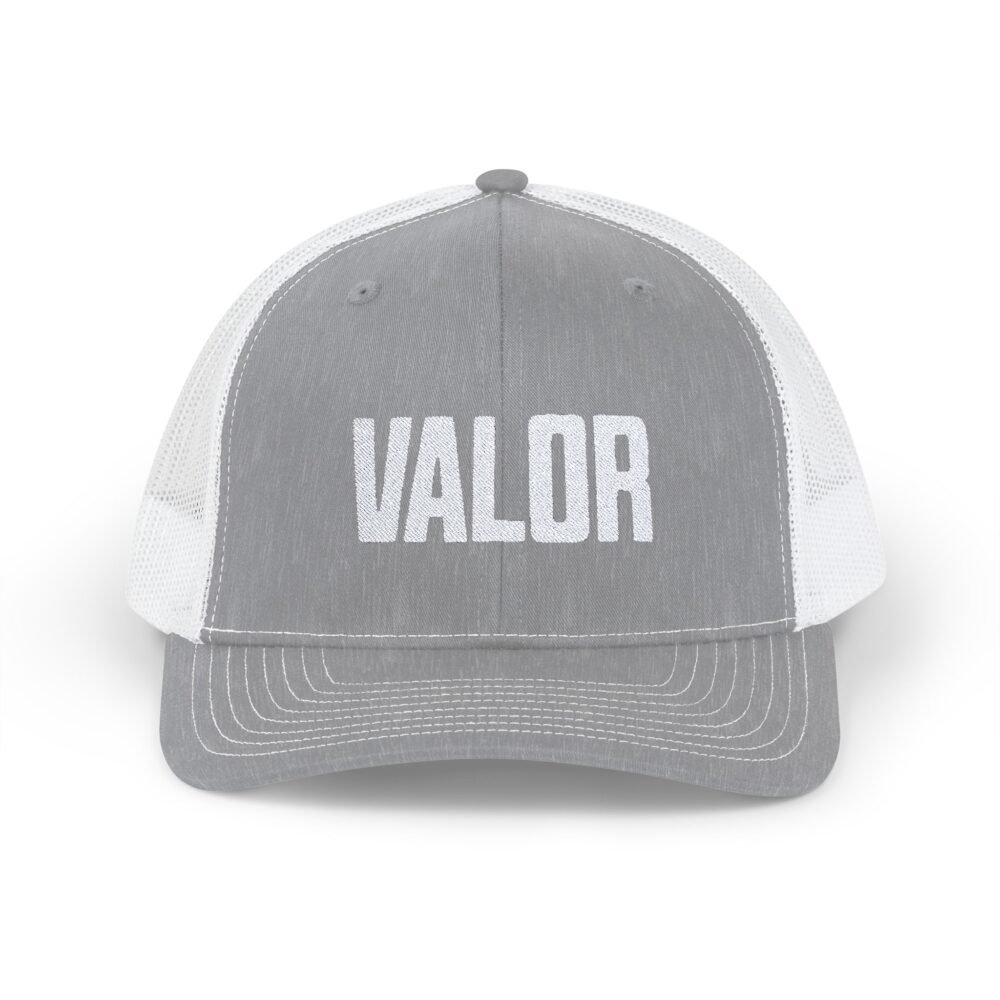 "Valor" Snapback Trucker Cap - Image 5