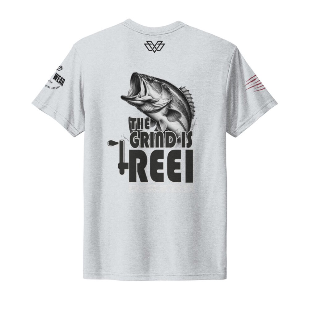 The Grind is Reel - Men’s Triblend T-Shirt by ValorWear