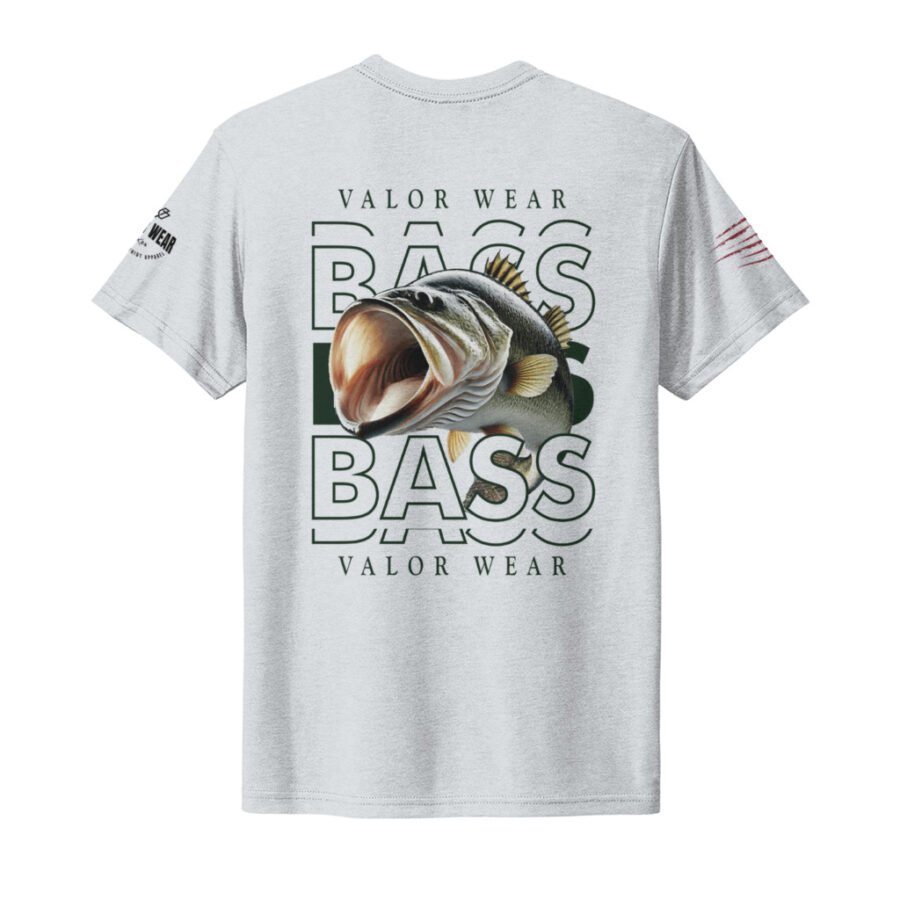 Bass 3D – Men’s Triblend T-Shirt by ValorWear