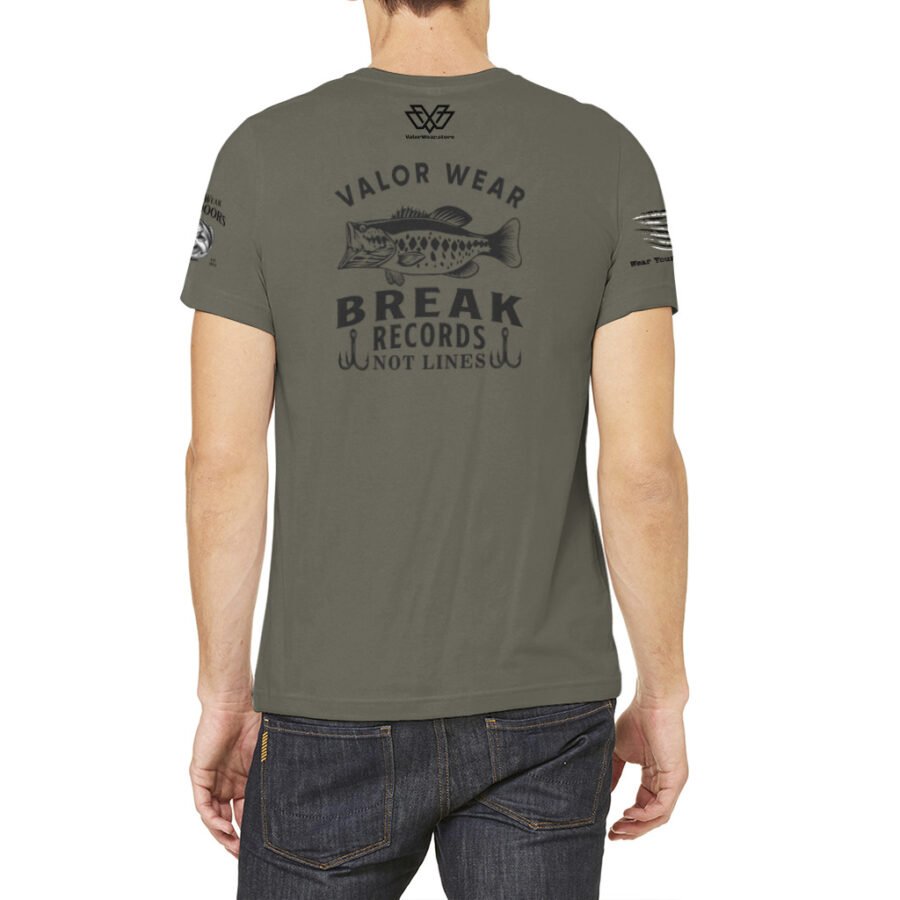 Break Records, Not Lines (Light) – USA-Made Unisex Jersey Tee