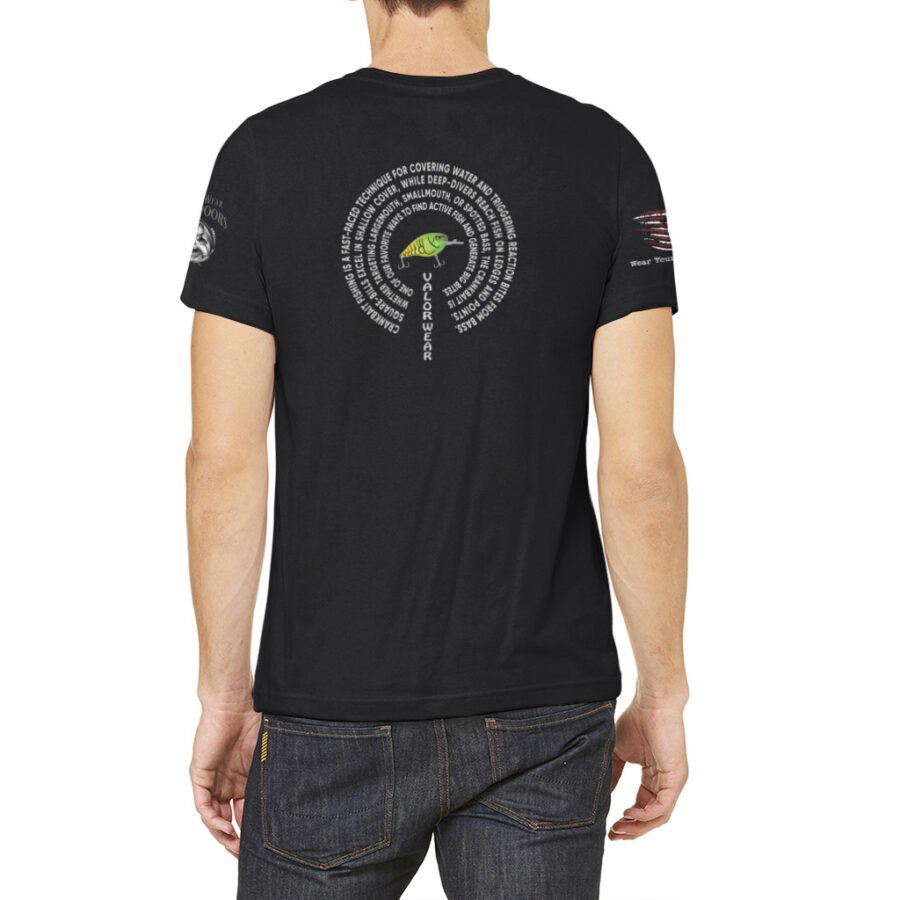 Circle Crankbait (Dark) – USA-Made Unisex Jersey Tee