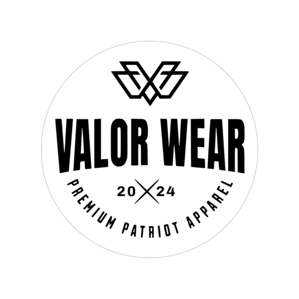 ValorWear Round Transparent Outdoor Sticker – Premium Patriot Apparel - Image 7