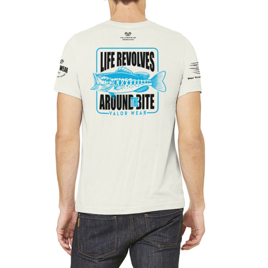 Life Revolves Around the Bite – USA-Made Unisex Jersey Tee