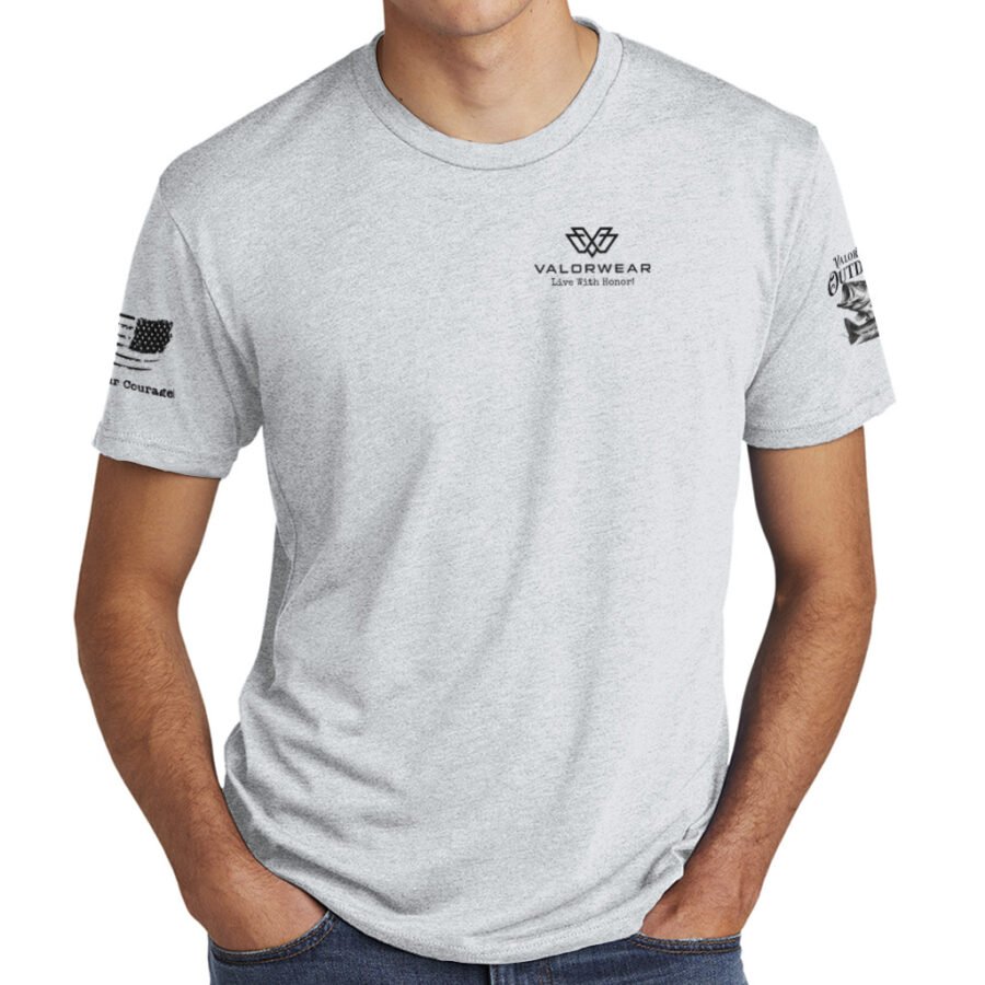 My Therapy Is on the Water (Light) – 6010 TriBlend Short Sleeve Crew