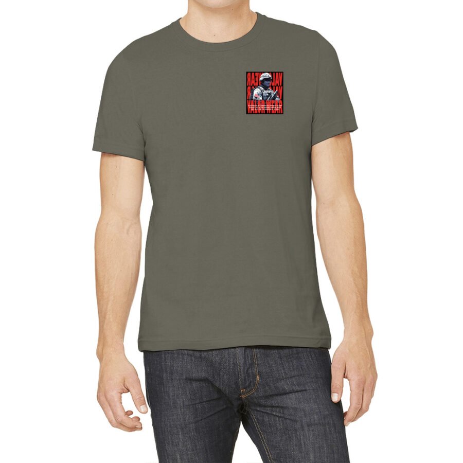 Veterans Bravery & Sacrifice 2 – USA-Made Unisex Jersey Tee