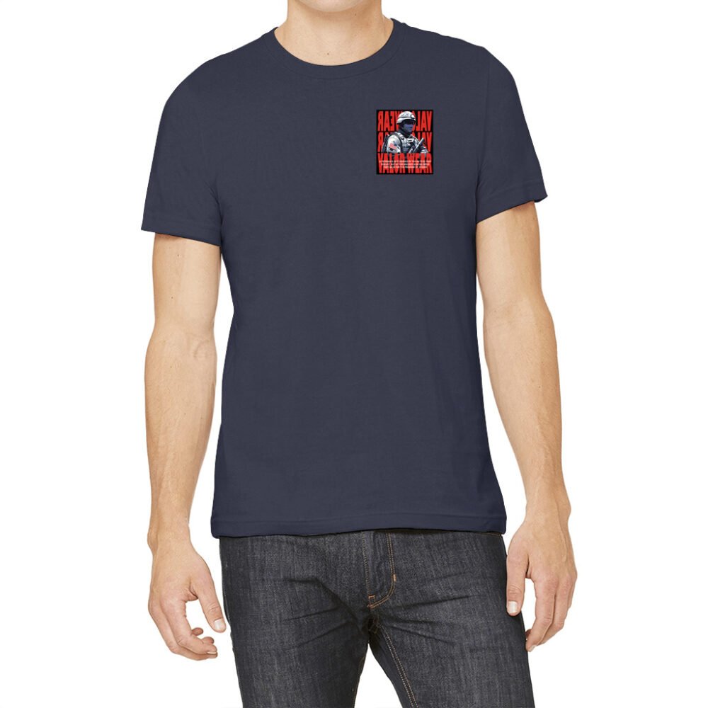 Veterans Bravery & Sacrifice 2 – USA-Made Unisex Jersey Tee - Image 6