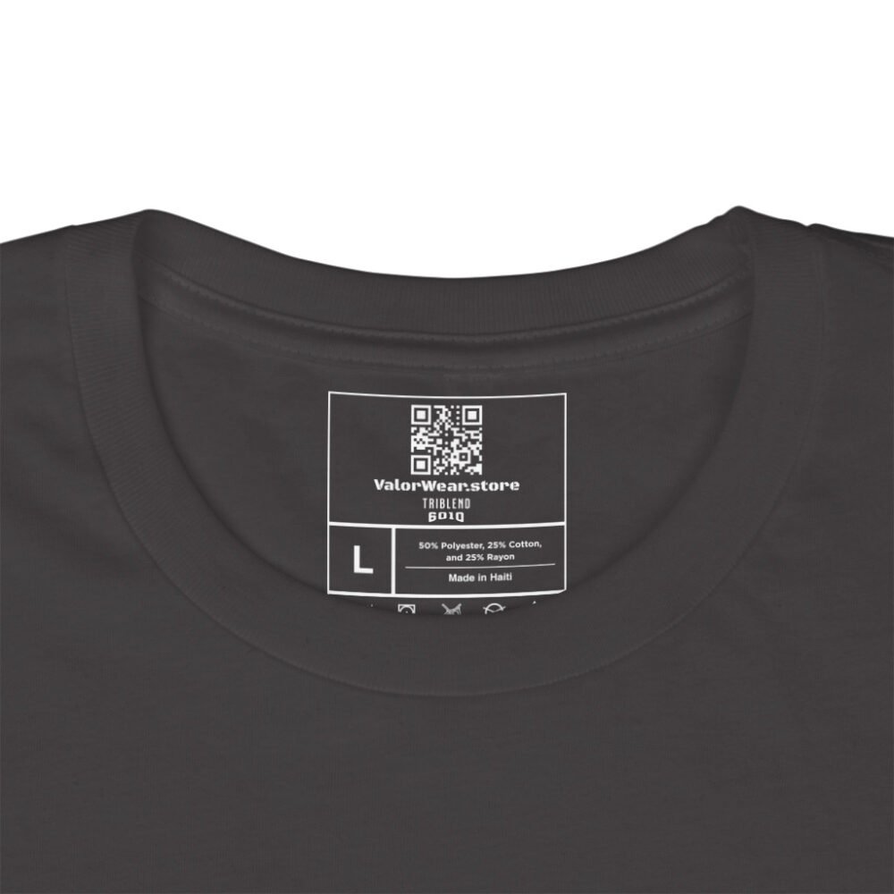 Definition Split (Dark) – Men's Triblend Short Sleeve Crew - Image 7