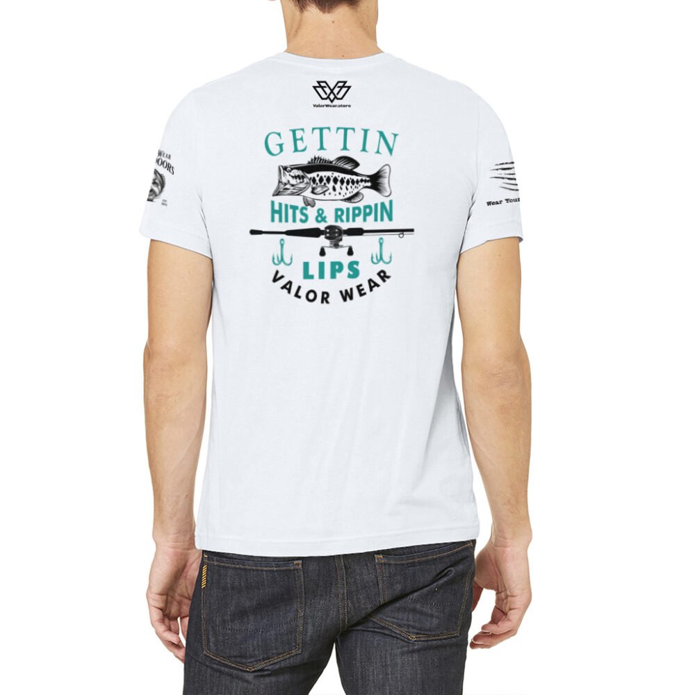 Gettin' Hits and Rippin' Lips (Light) – USA-Made Unisex Jersey Tee