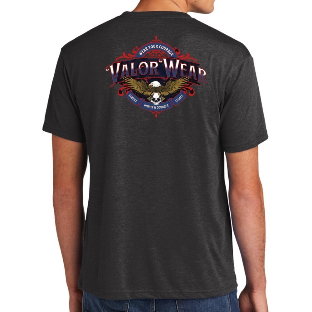 Honor and Courage (Dark) – ValorWear Triblend T-Shirt