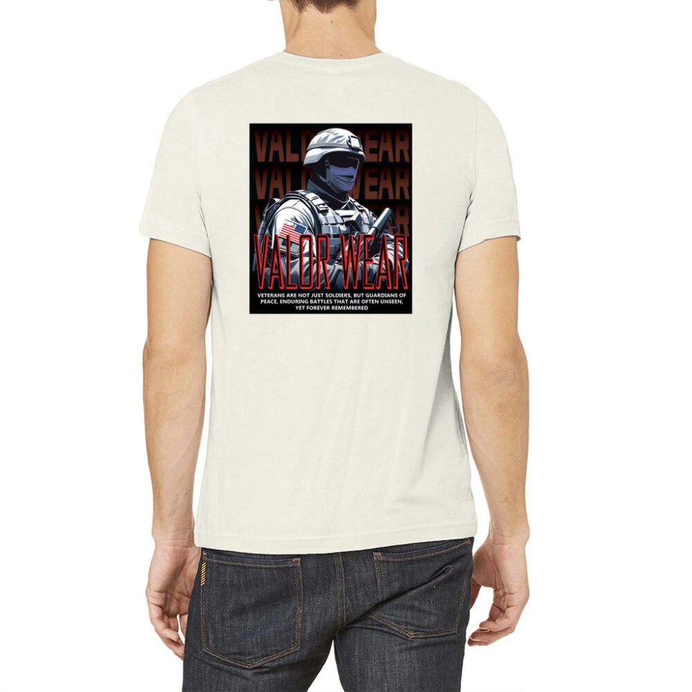 Veterans Bravery & Sacrifice – USA-Made Unisex Jersey Tee - Image 13