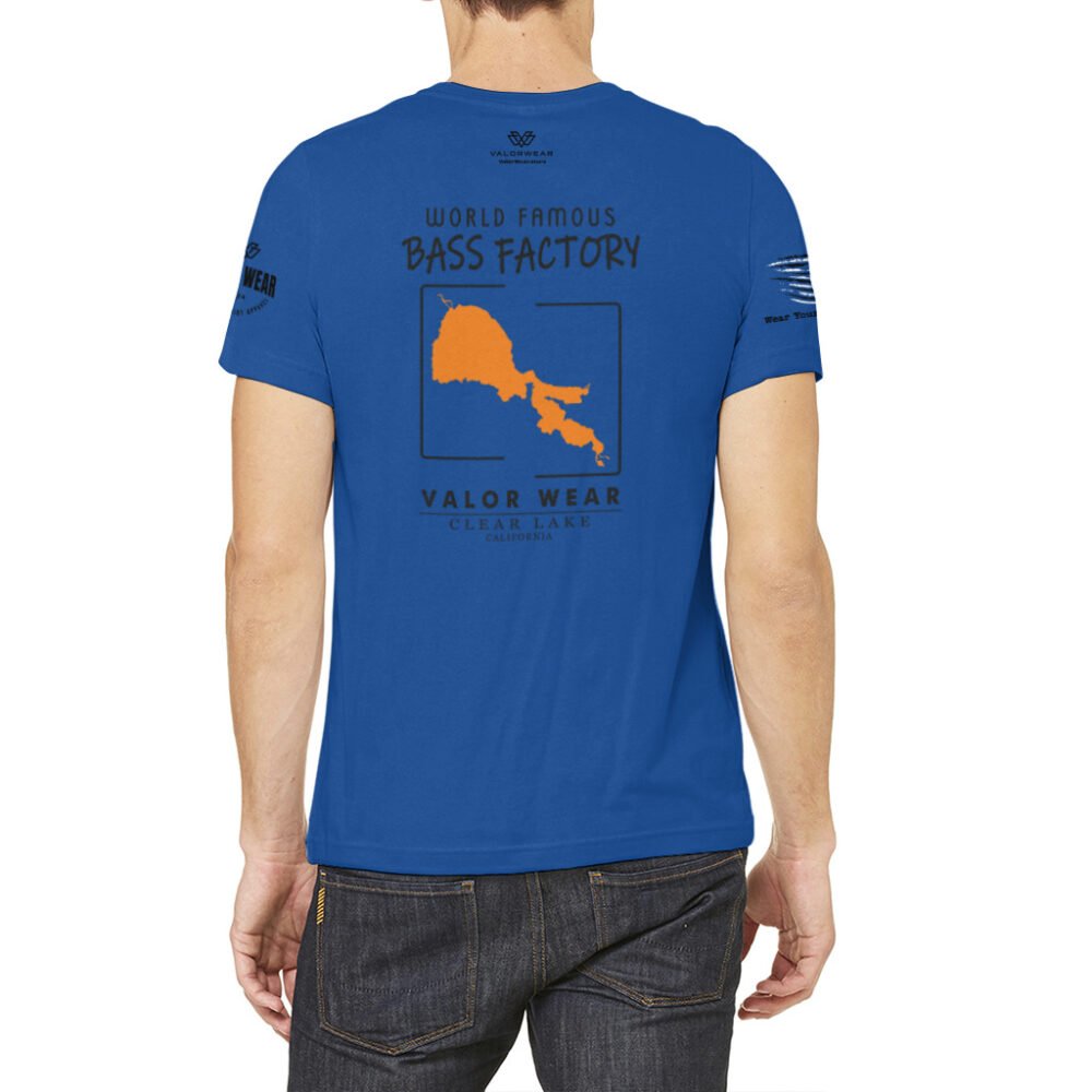 Clearlake Bass Factory – USA-Made Unisex Jersey Tee (Light) - Image 10