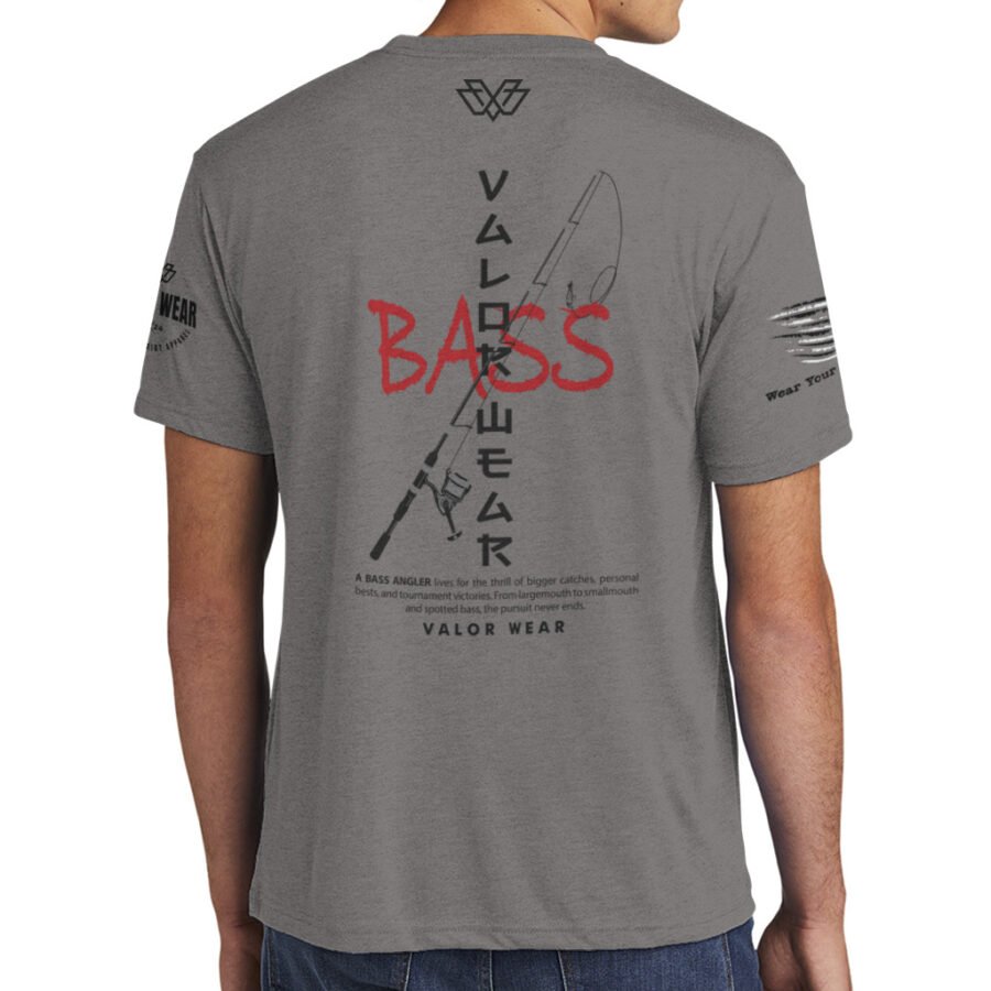 Bass Angler (Light) – Men’s Triblend T-Shirt