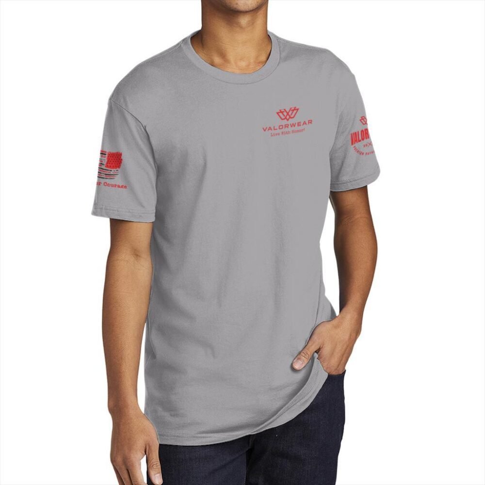 Big Bass Grind (Light) – Men's Cotton Short Sleeve Crew - Image 2