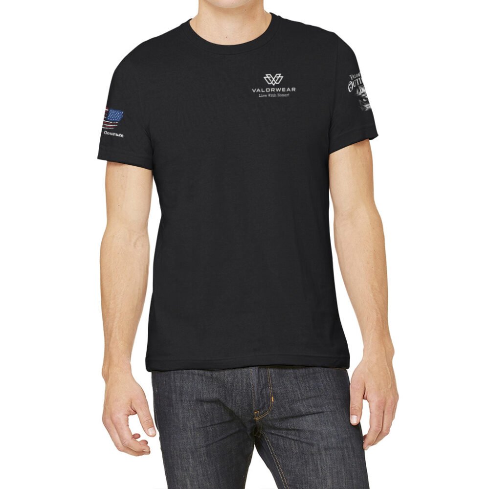 Break Records, Not Lines (Dark) – USA-Made Unisex Jersey Tee - Image 2