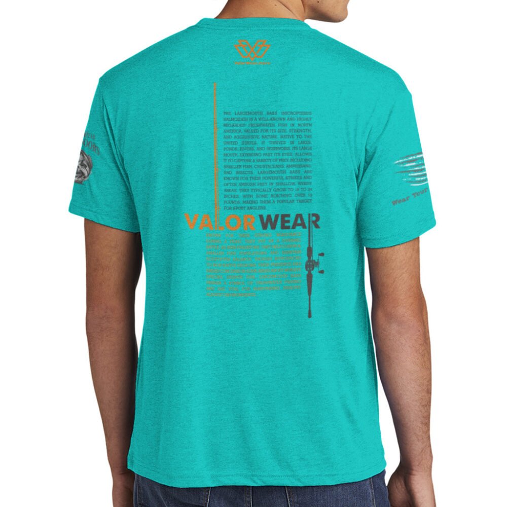 Definition Split (Light) – Men's Triblend Short Sleeve Crew - Image 7