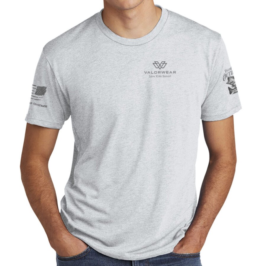 Definition Split (Light) – Men’s Triblend Short Sleeve Crew