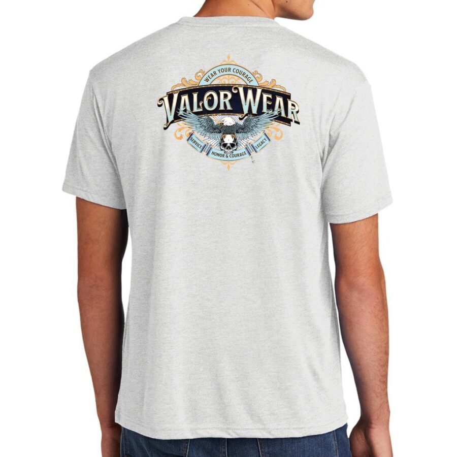 Honor and Courage (Light) – ValorWear Triblend T-Shirt