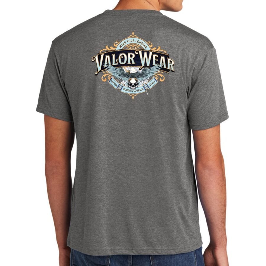 Honor and Courage (Light) – ValorWear Triblend T-Shirt