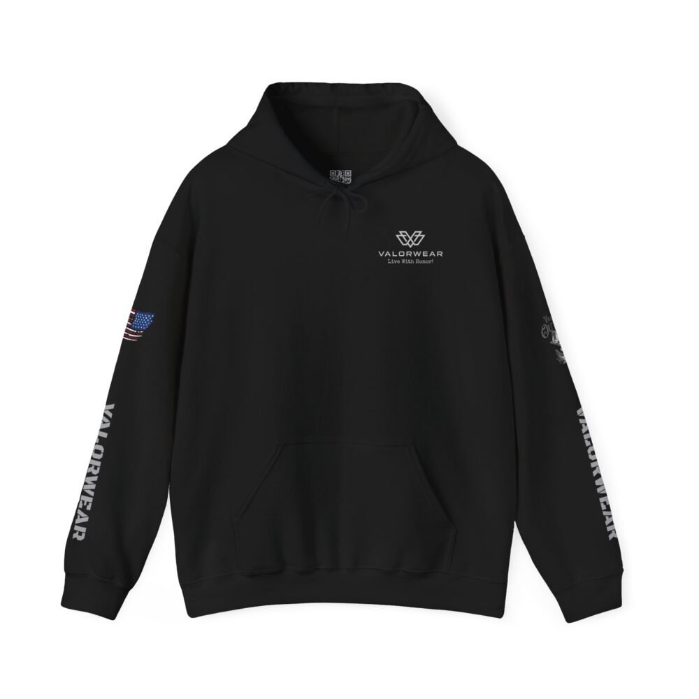 ValorWear 'Break Records Not Lines'– Unisex Heavy Blend Fishing Hoodie - - Image 2