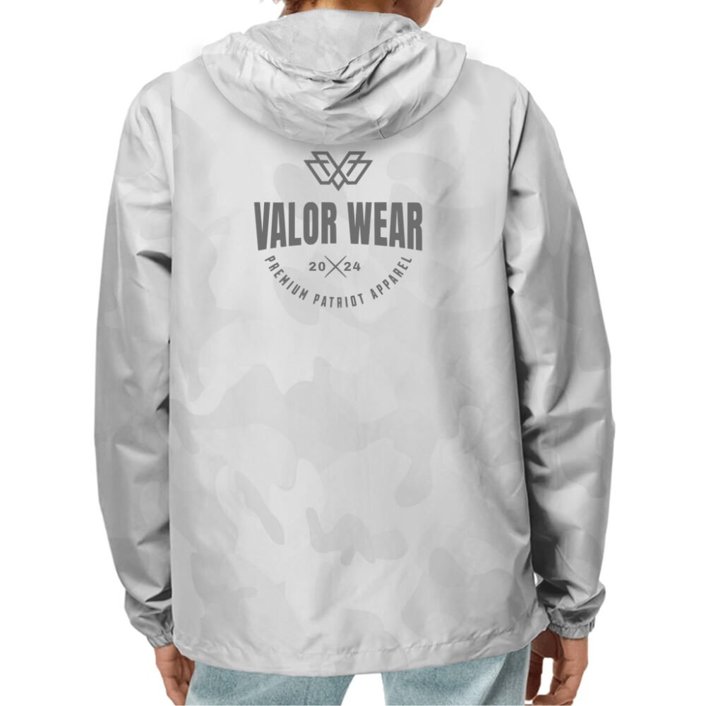 ValorWear Designed Lightweight Windbreaker – Light Version Unisex Lightweight Windbreaker Full-Zip Jacket - Image 2