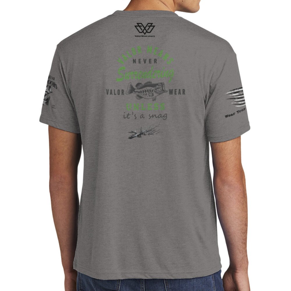 ValorWear "Never Surrender... Unless It’s a Snag" – Men’s Triblend T-Shirt (light) - Image 5