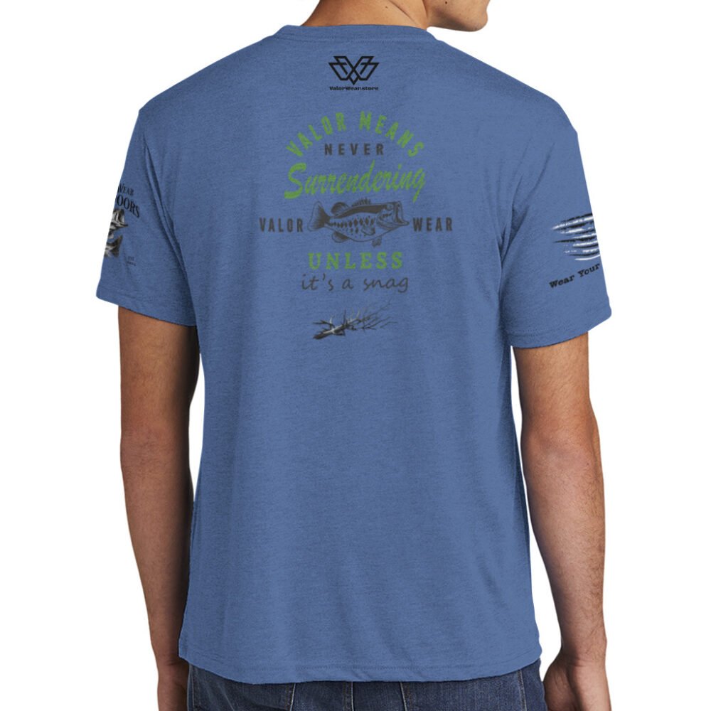 ValorWear "Never Surrender... Unless It’s a Snag" – Men’s Triblend T-Shirt (light) - Image 9