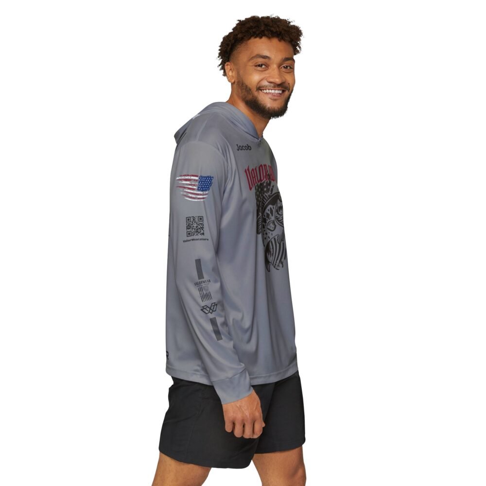 ValorWear Bass Fishing SPF 50 Hoodie – Team Member Practice Edition - Image 3