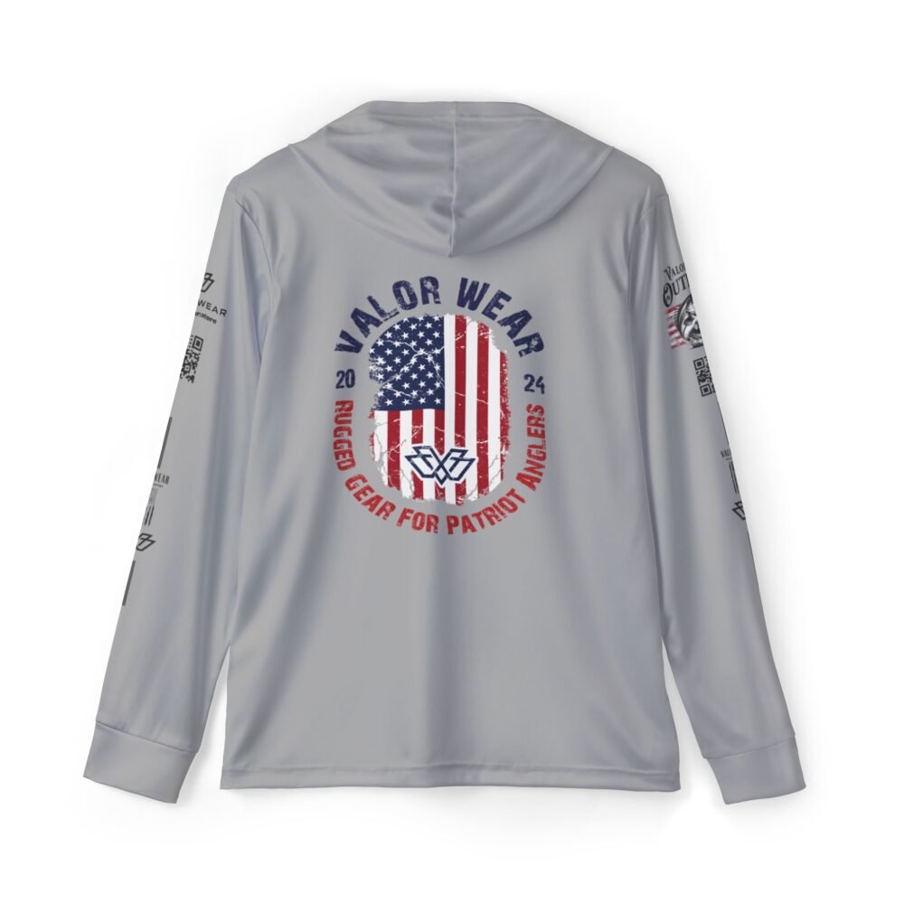ValorWear Bass Fishing SPF50 Hoodie with Hood (Patriotic Edition)