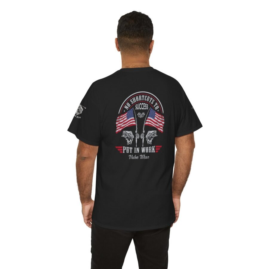 No Shortcuts | Put in Work Graphic Tee – Unisex Heavy USA Cotton T-Shirt