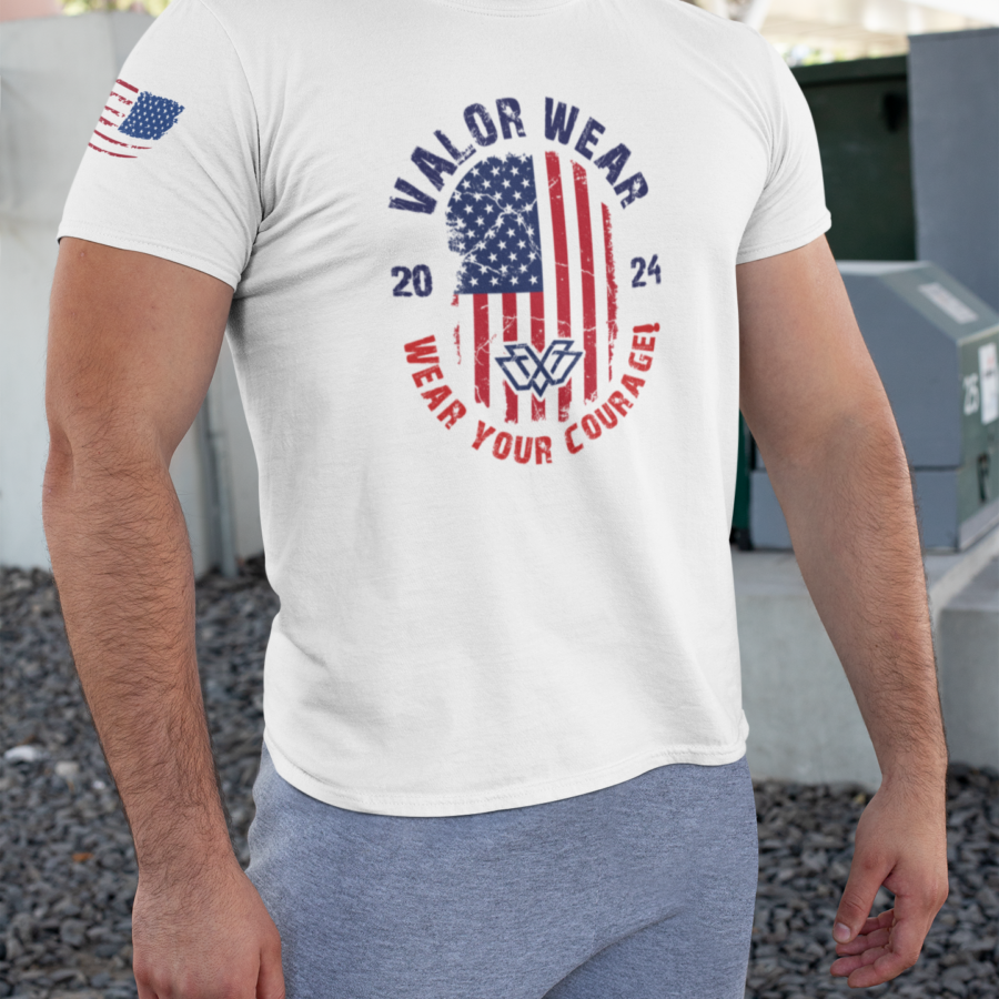 ValorWear Motto Circle | Front Graphic Triblend Tee