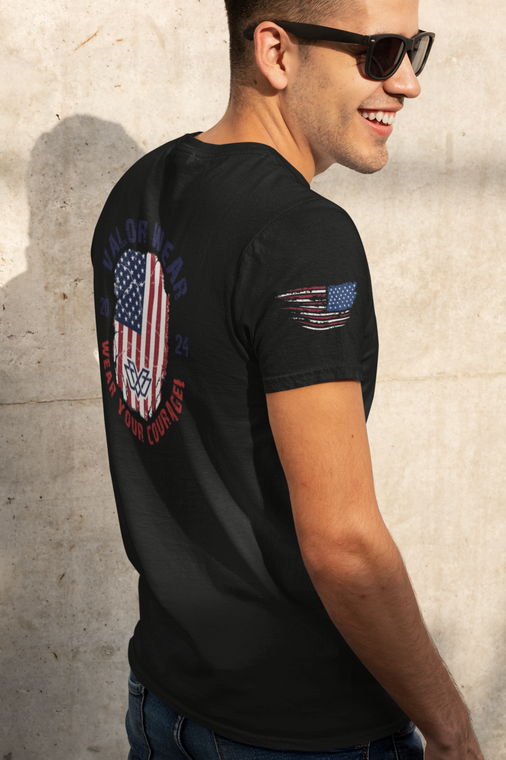ValorWear Signature Oval Tee | Premium Triblend Shirt - Image 5