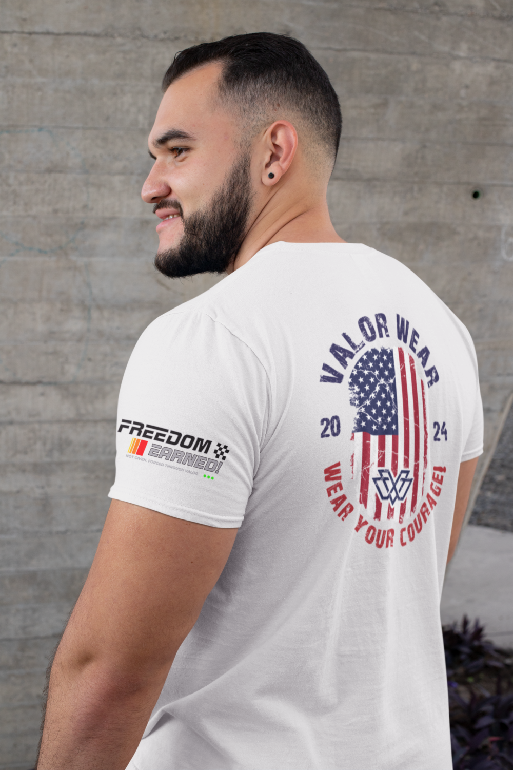 ValorWear Signature Oval Tee | Premium Triblend Shirt - Image 6