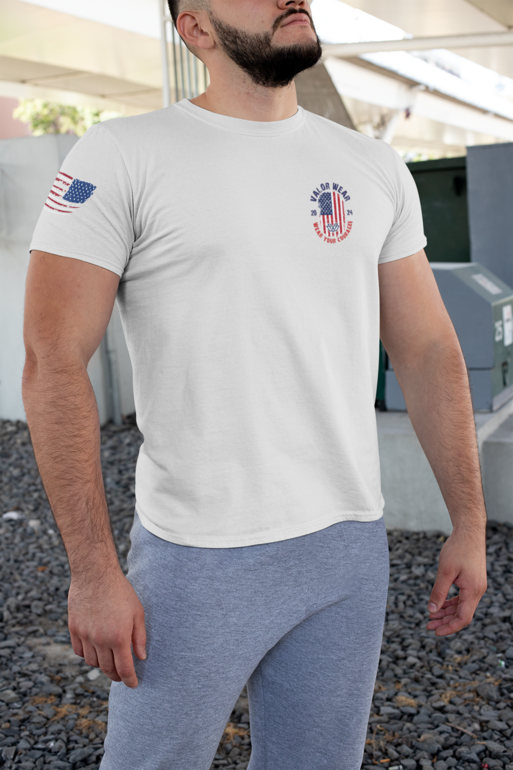 ValorWear Signature Oval Tee | Premium Triblend Shirt - Image 7