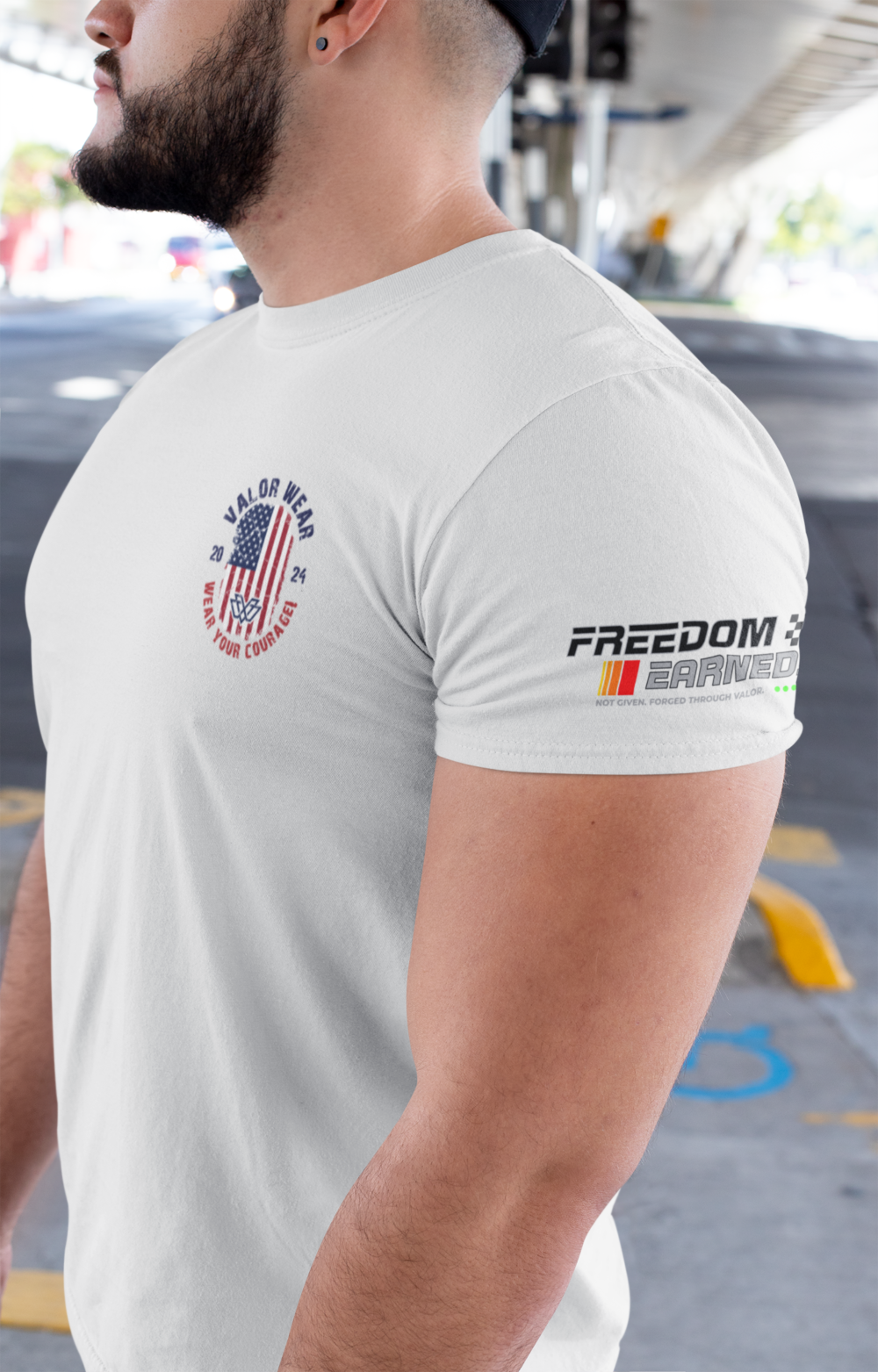 ValorWear Signature Oval Tee | Premium Triblend Shirt - Image 8