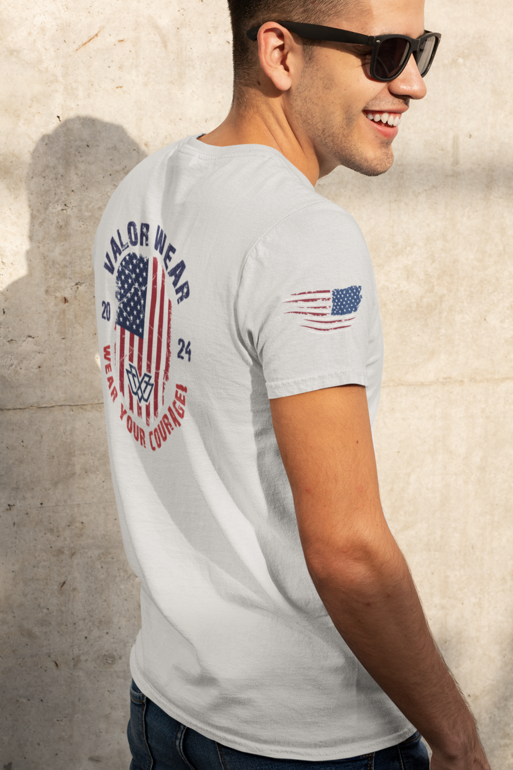 ValorWear Signature Oval Tee | Premium Triblend Shirt - Image 9