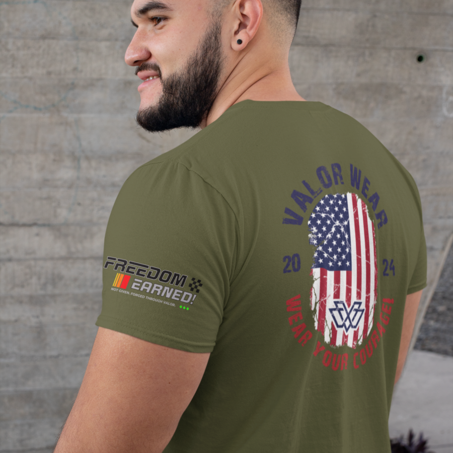 ValorWear Signature Oval Tee | Premium Triblend Shirt