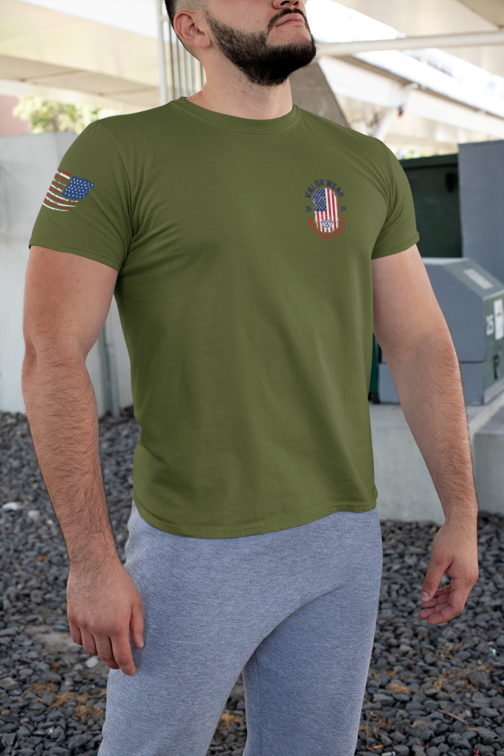 ValorWear Signature Oval Tee | Premium Triblend Shirt - Image 11
