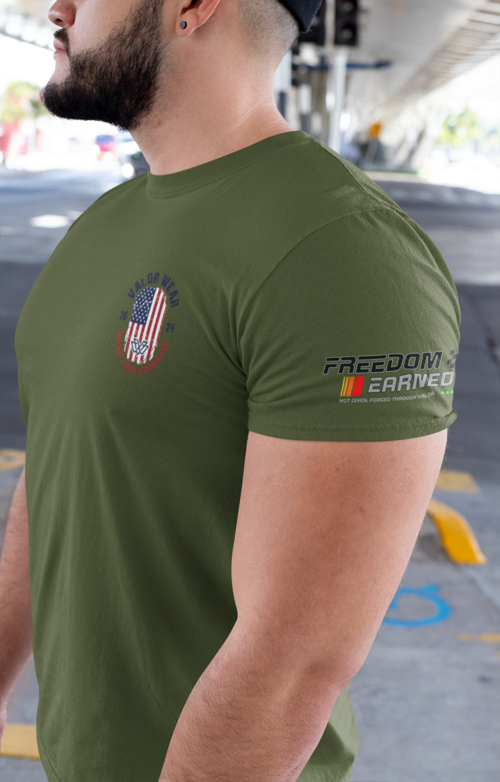 ValorWear Signature Oval Tee | Premium Triblend Shirt - Image 12